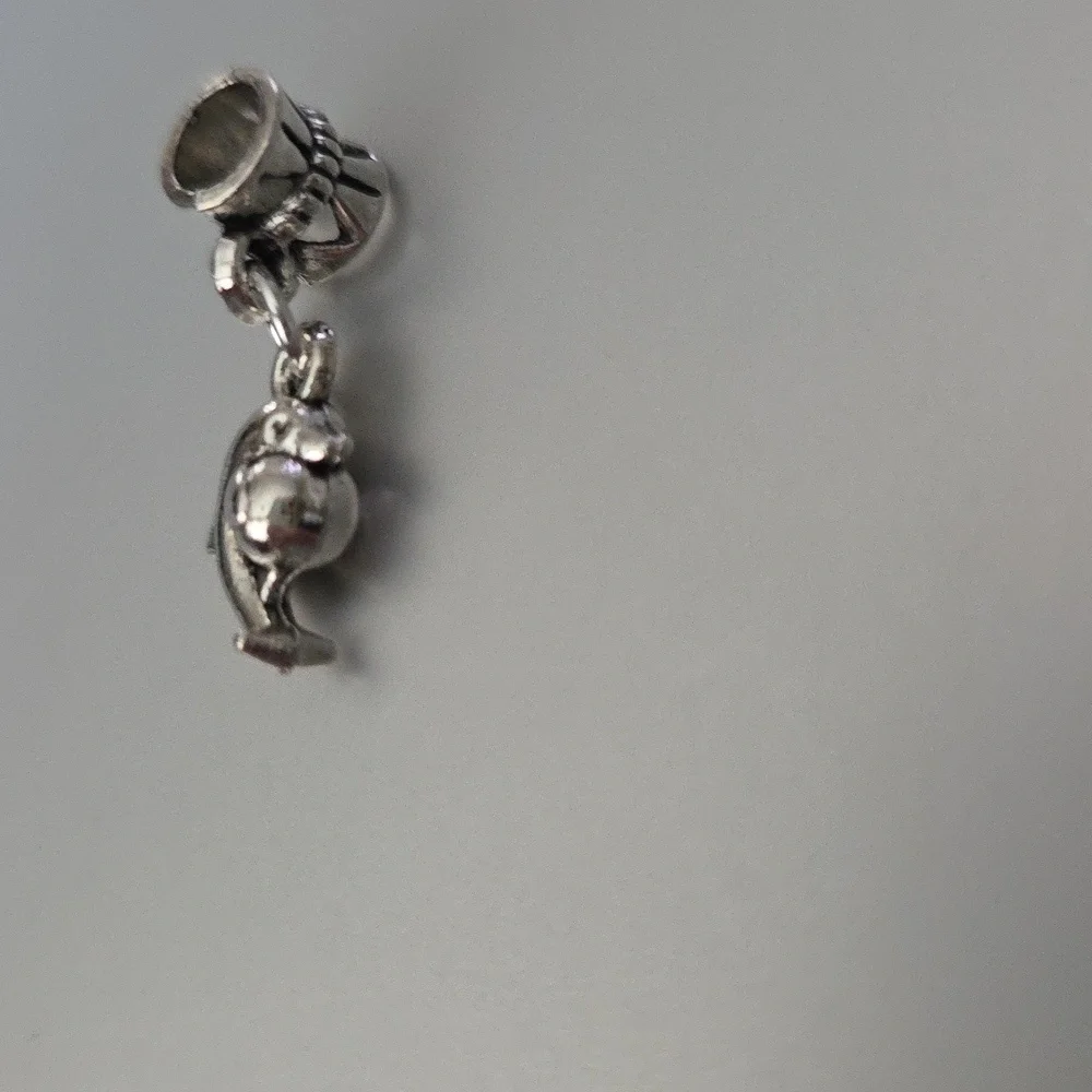 Dolphin Charm for European Style Bracelets Fits Pandora Systems